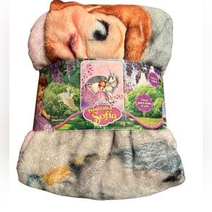 Disney Jr Princess Sofia blanket Princesita Sofía exclusive Latin America